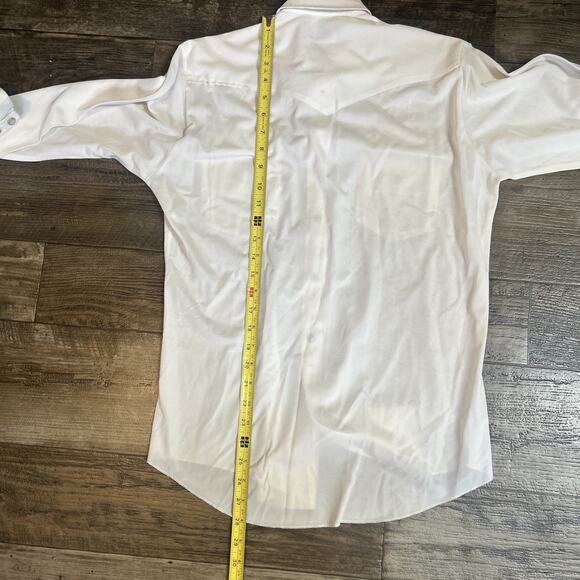 Vintage H Bar C California Ranchwear Shirt Mens Pearl Snap Western 70s USA - Picture 6 of 7